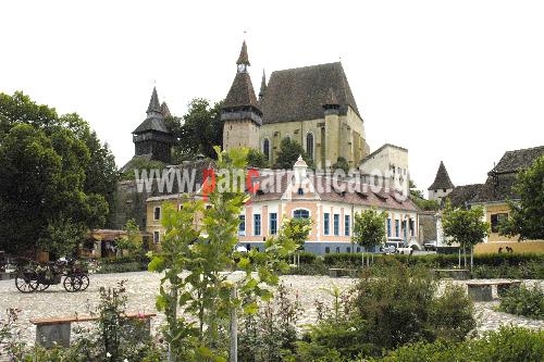 Biserica fortificata Biertan - vedere exterioara